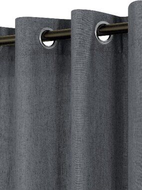 New 84 inch grey curtain 1 panel
